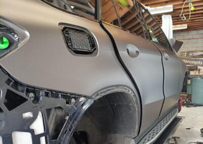 black matte car monthly car maintenance studio finish rosedale auckland