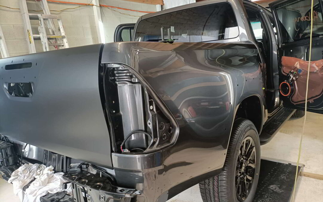 black pickup truck back monthly car maintenance studio finish rosdale auckland